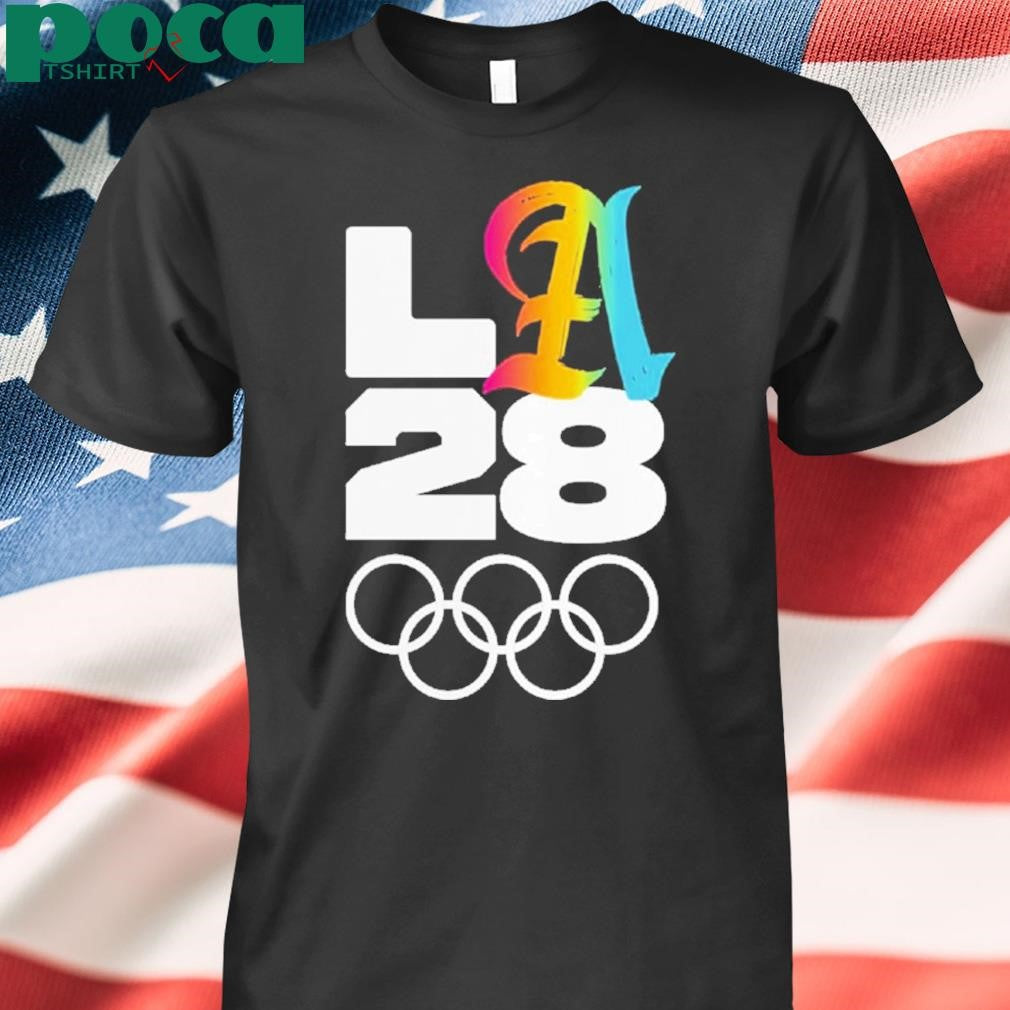 Authorized La 2028 Summer Olympics Gradient T-shirt