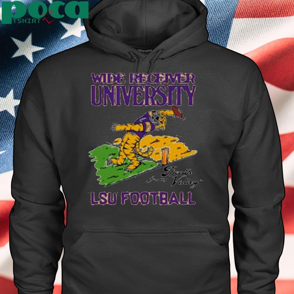 Authorized Lsu Football Wide Receiver University Shirt
