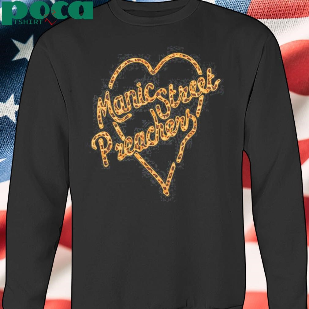 Authorized Manics Manic Street Preachers Stay Beautiful Leopard shirt