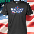 Authorized Men’s Black Canada 2025 4 Nations Face Off Pullover shirt