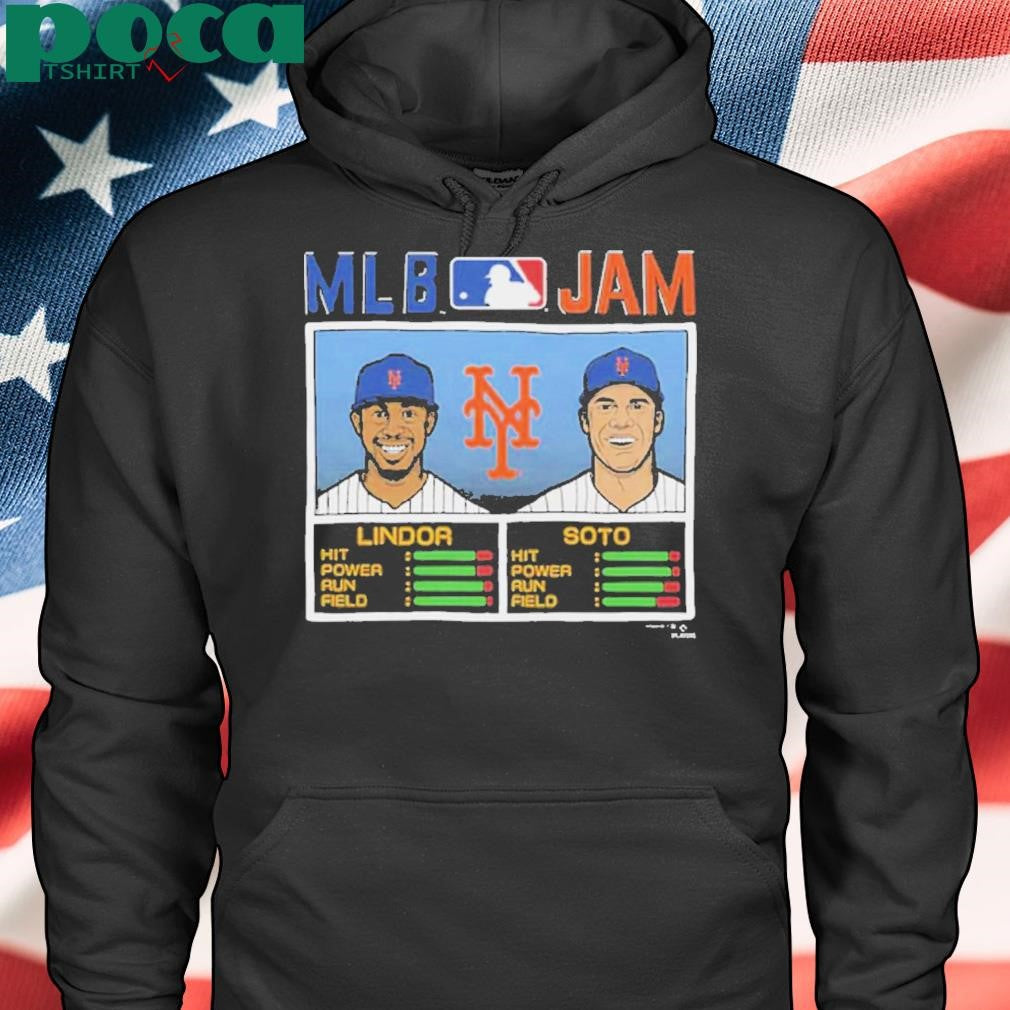 Authorized Mlb Jam Mets Lindor And Soto Shirt