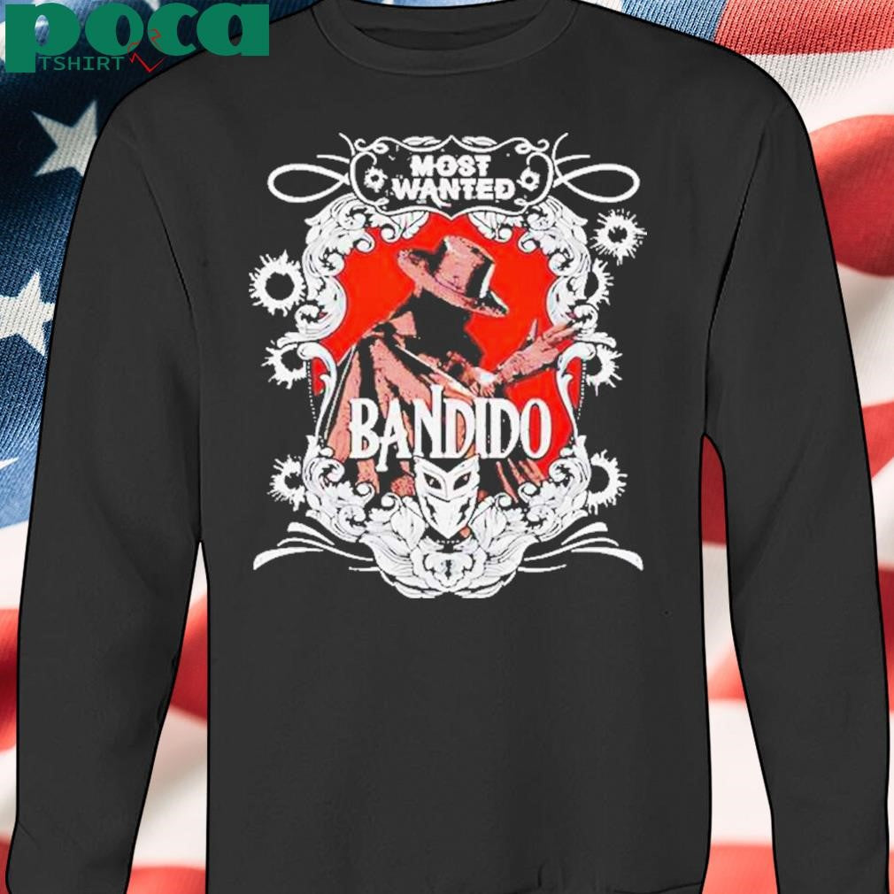 Authorized Most Wanted Bandido Aew Shirt