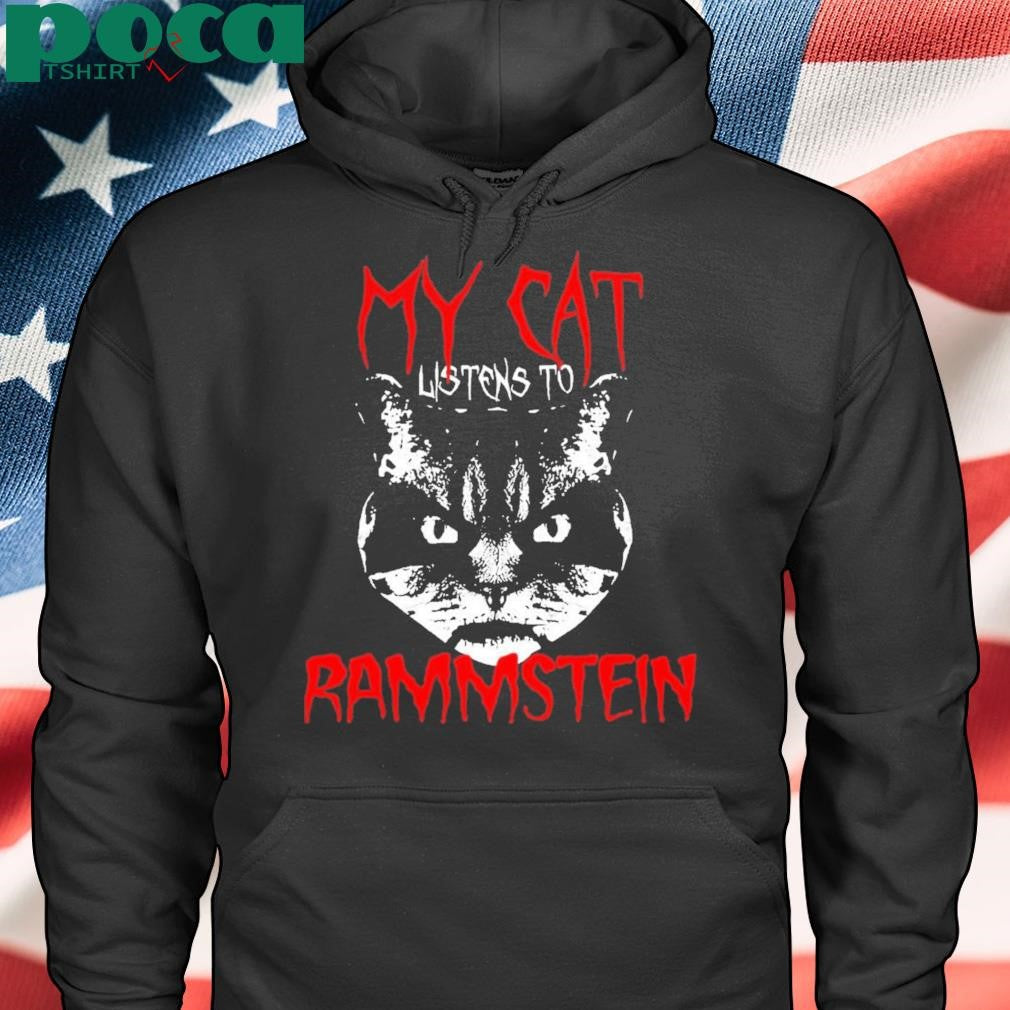 Authorized My Cat Listens To Rammstein Shirt