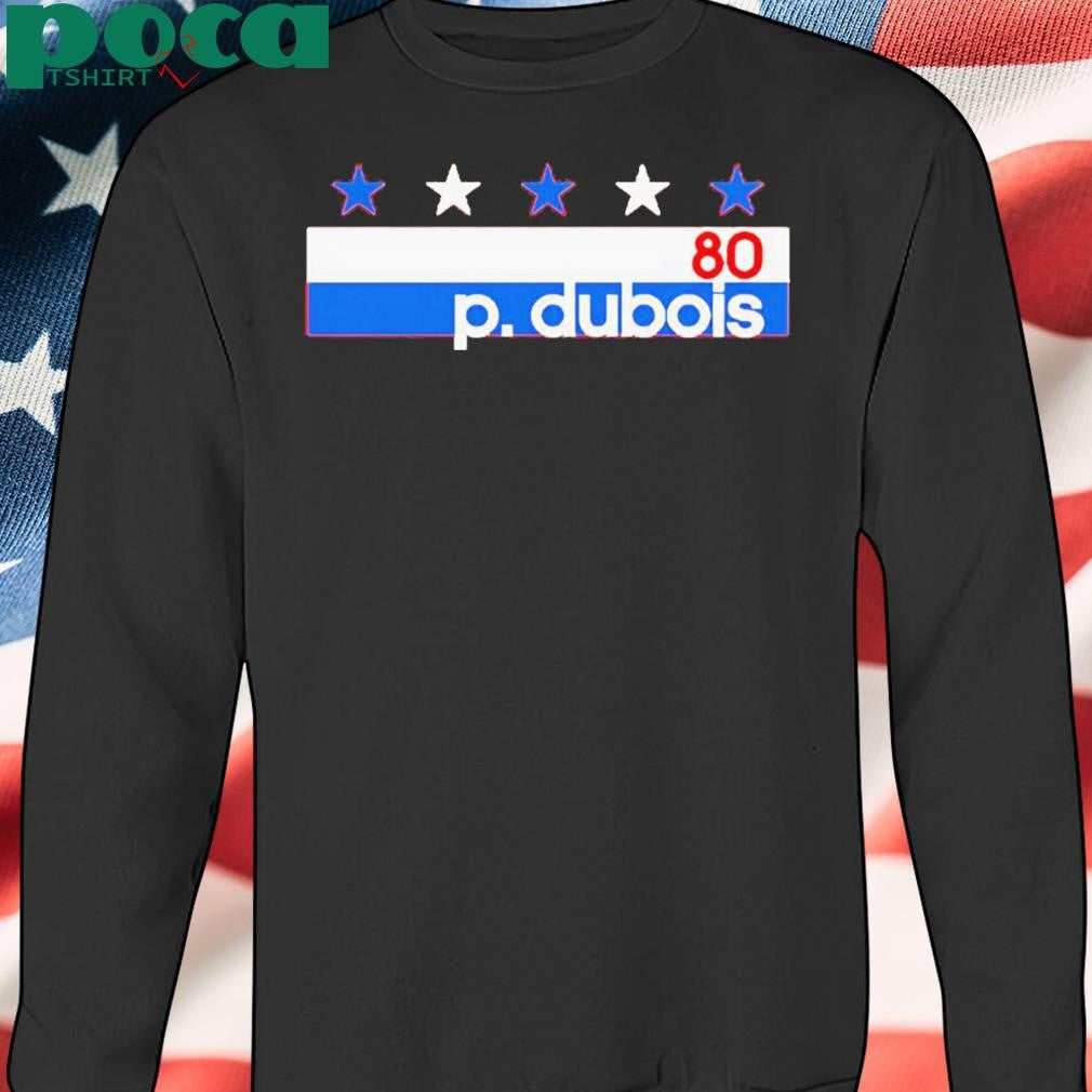 Authorized PIERRE-LUC DUBOIS NAME NUMBER STRIPE T-SHIRT