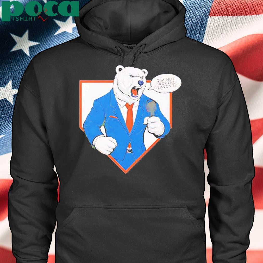 Authorized Pete Alonso NY Mets Polar Bear I’m Not Fucking Leaving Shirt