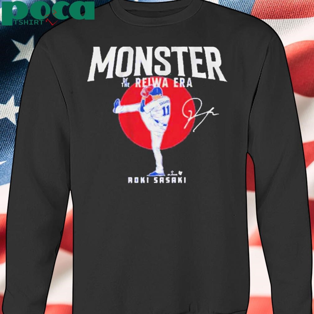 Authorized ROKI SASAKI MONSTER OF THE REIWA ERA T-SHIRT
