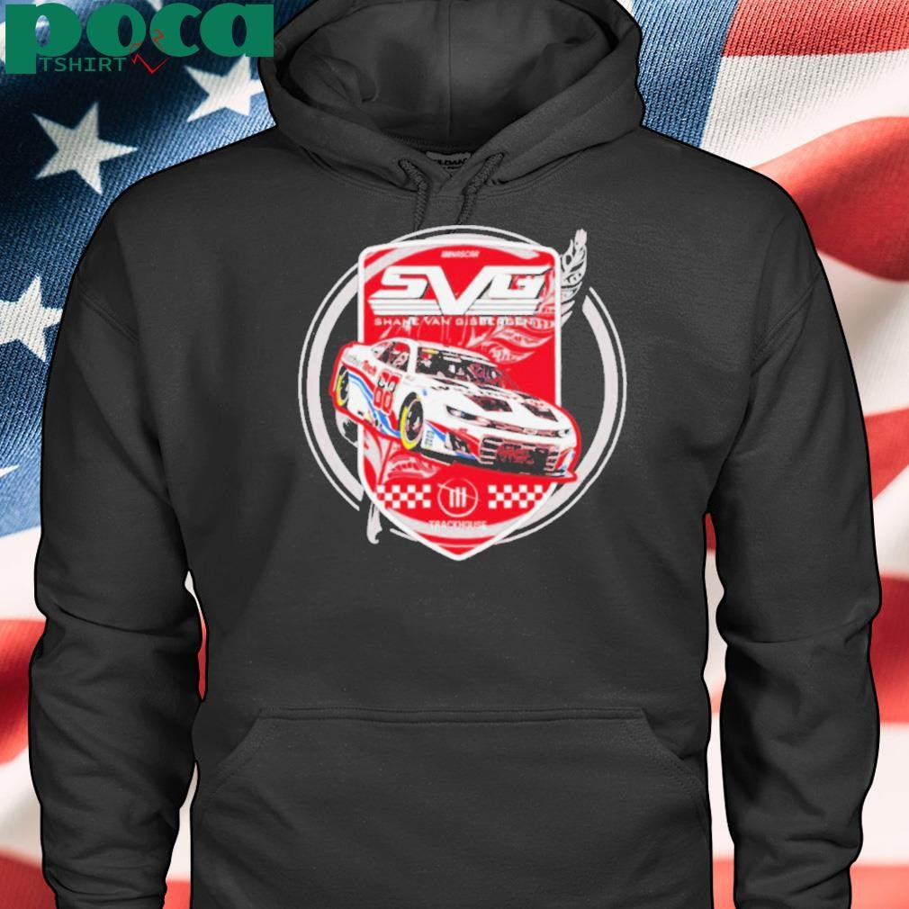 Authorized SVG Shane Van Gisbergen Trackhouse Racing Team Car shirt