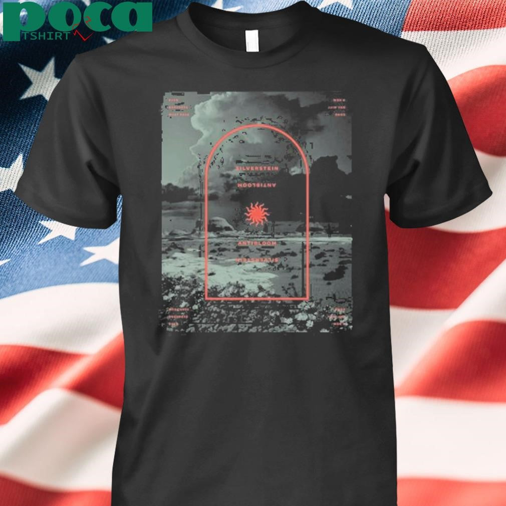 Authorized Silverstein Antibloom Black Shirt