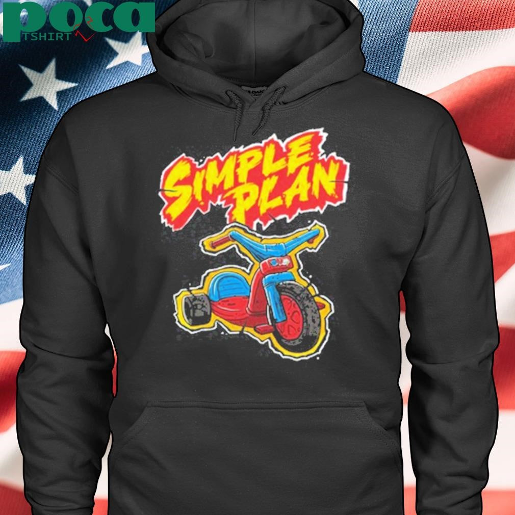 Authorized Simple Plan Big Wheel Shirt