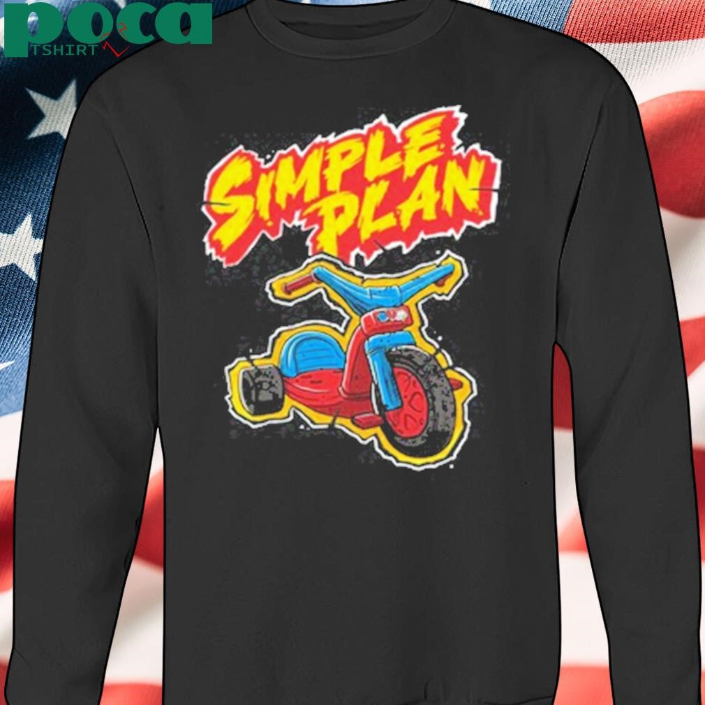Authorized Simple Plan Big Wheel Shirt
