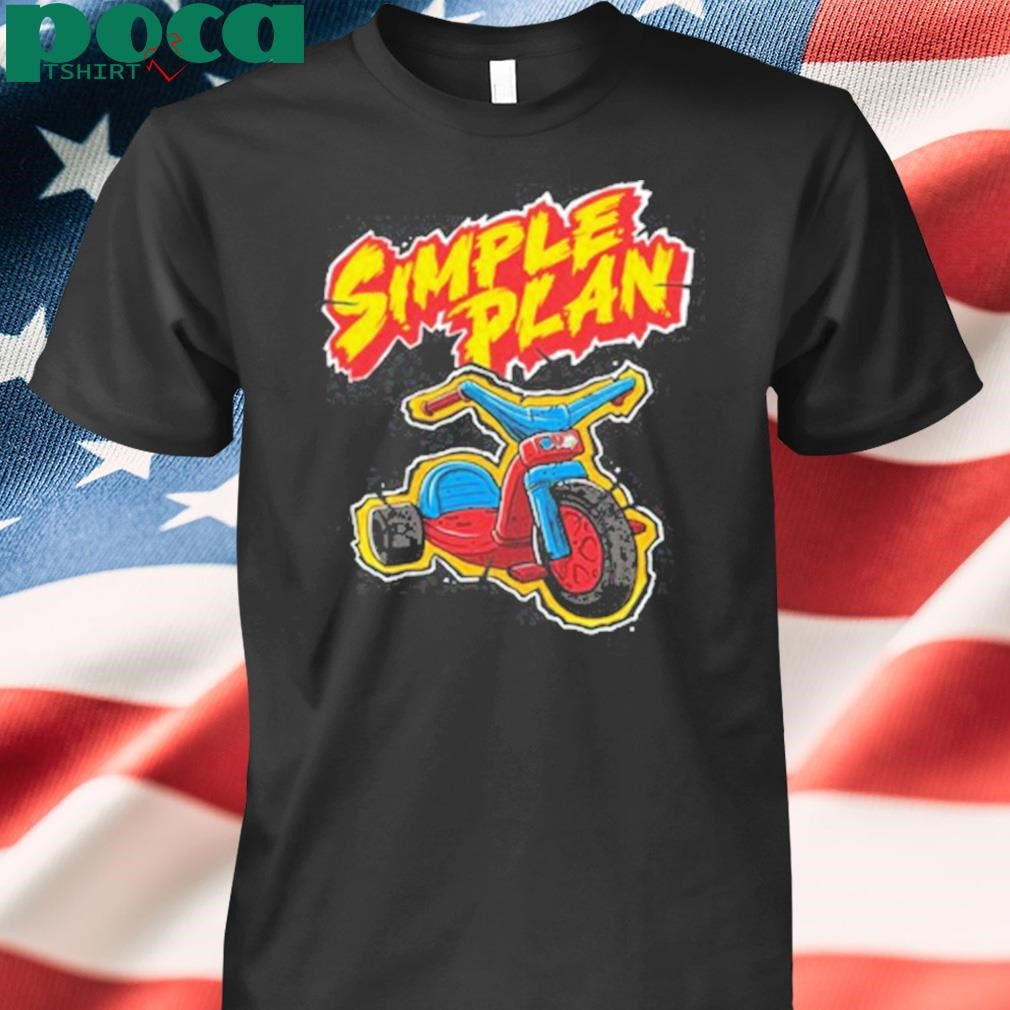 Authorized Simple Plan Big Wheel Shirt