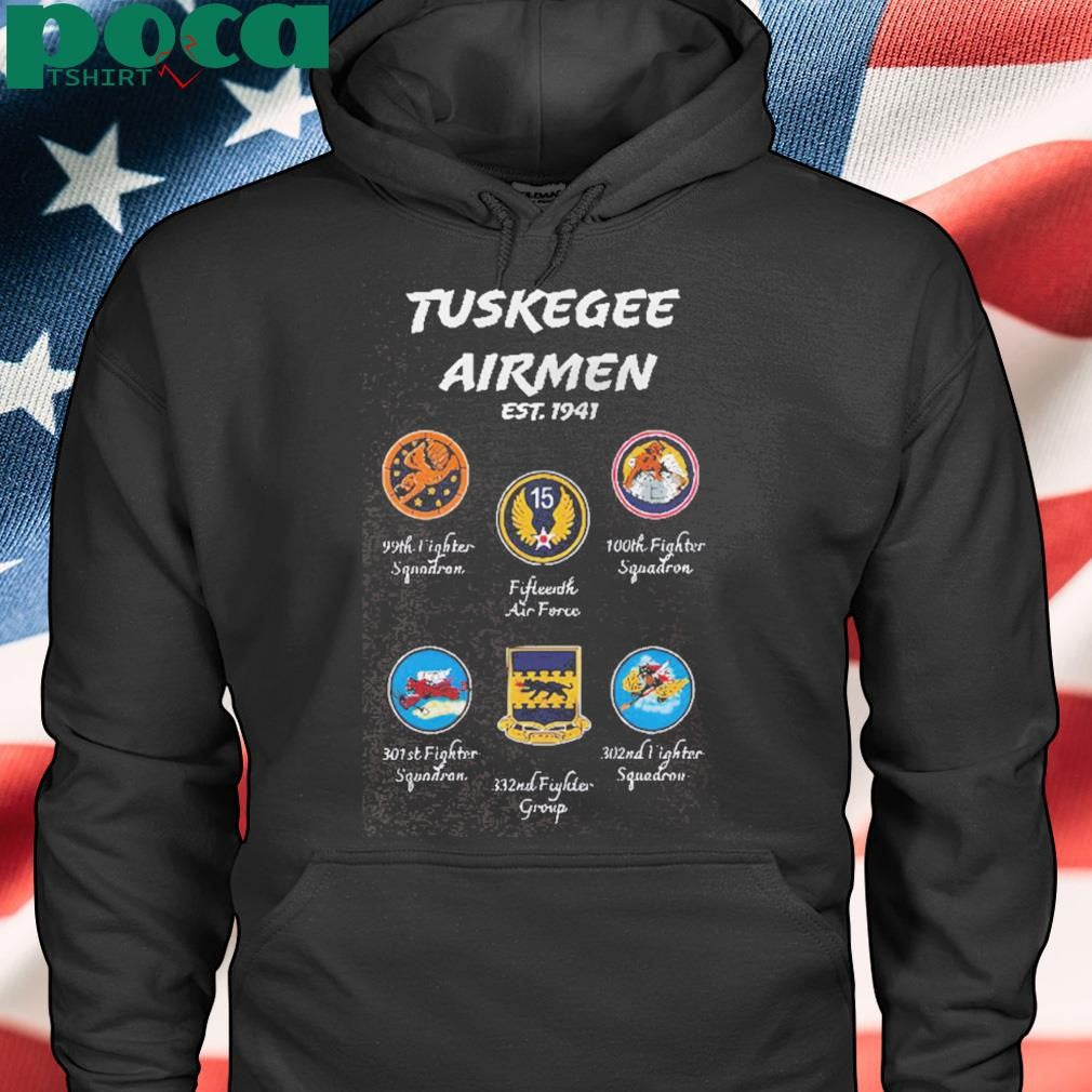 Authorized Tuskegee Airmen American Heroes Shirt