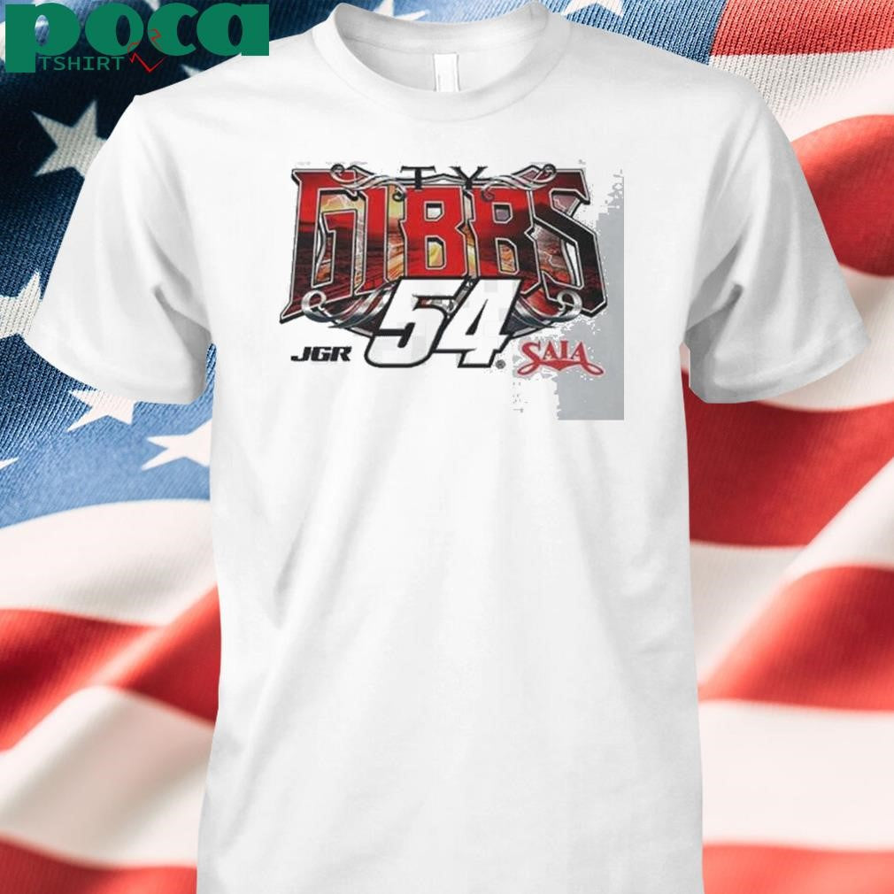 Authorized Ty Gibbs Joe Gibbs Racing Team Shirt