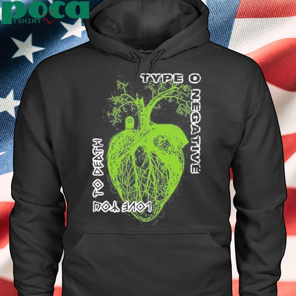 Authorized Type O Negative Heart You To Death Shirt