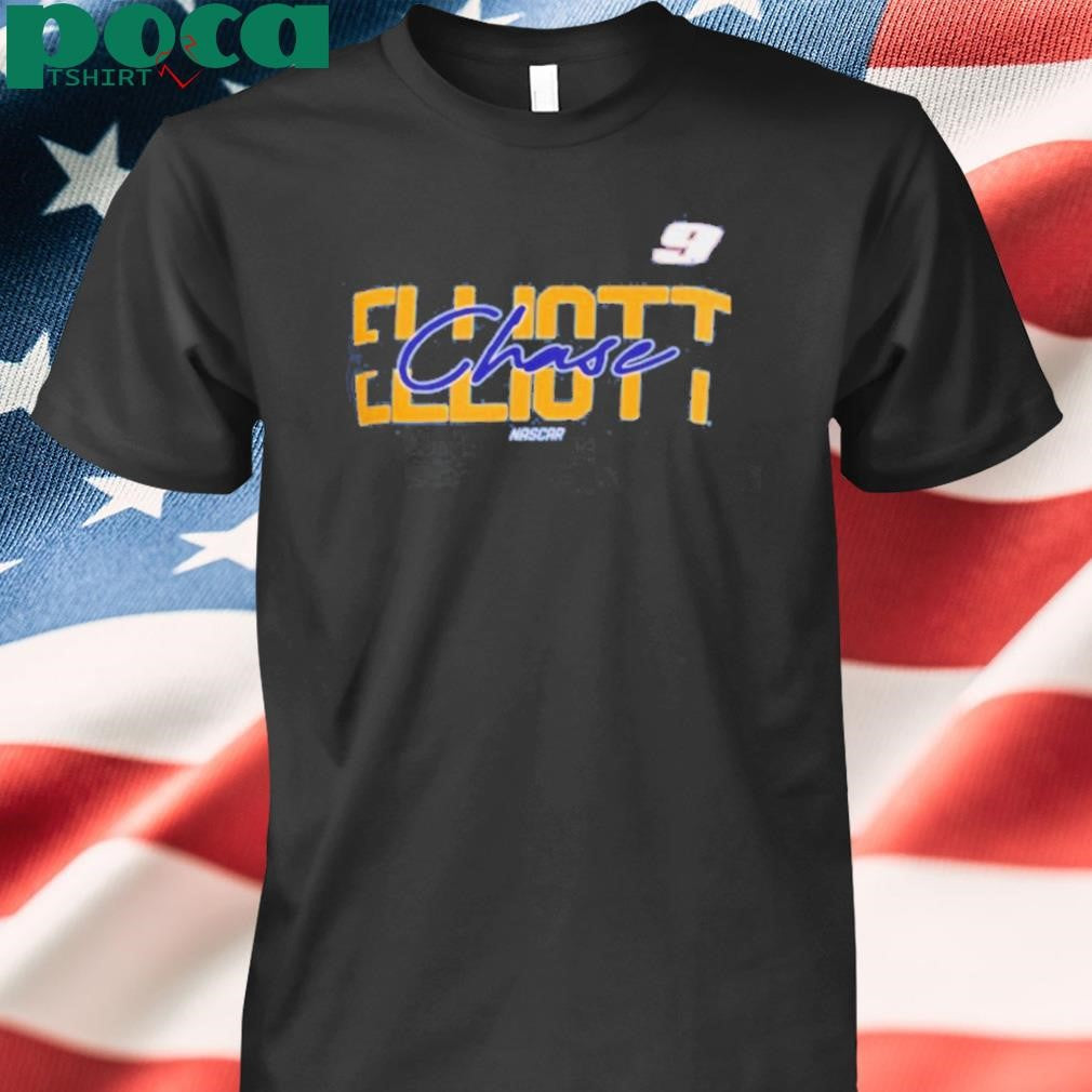 Authorized Women’s Chase Elliott G III 4Her by Carl Banks Royal Batters Up V Neck T Shirt