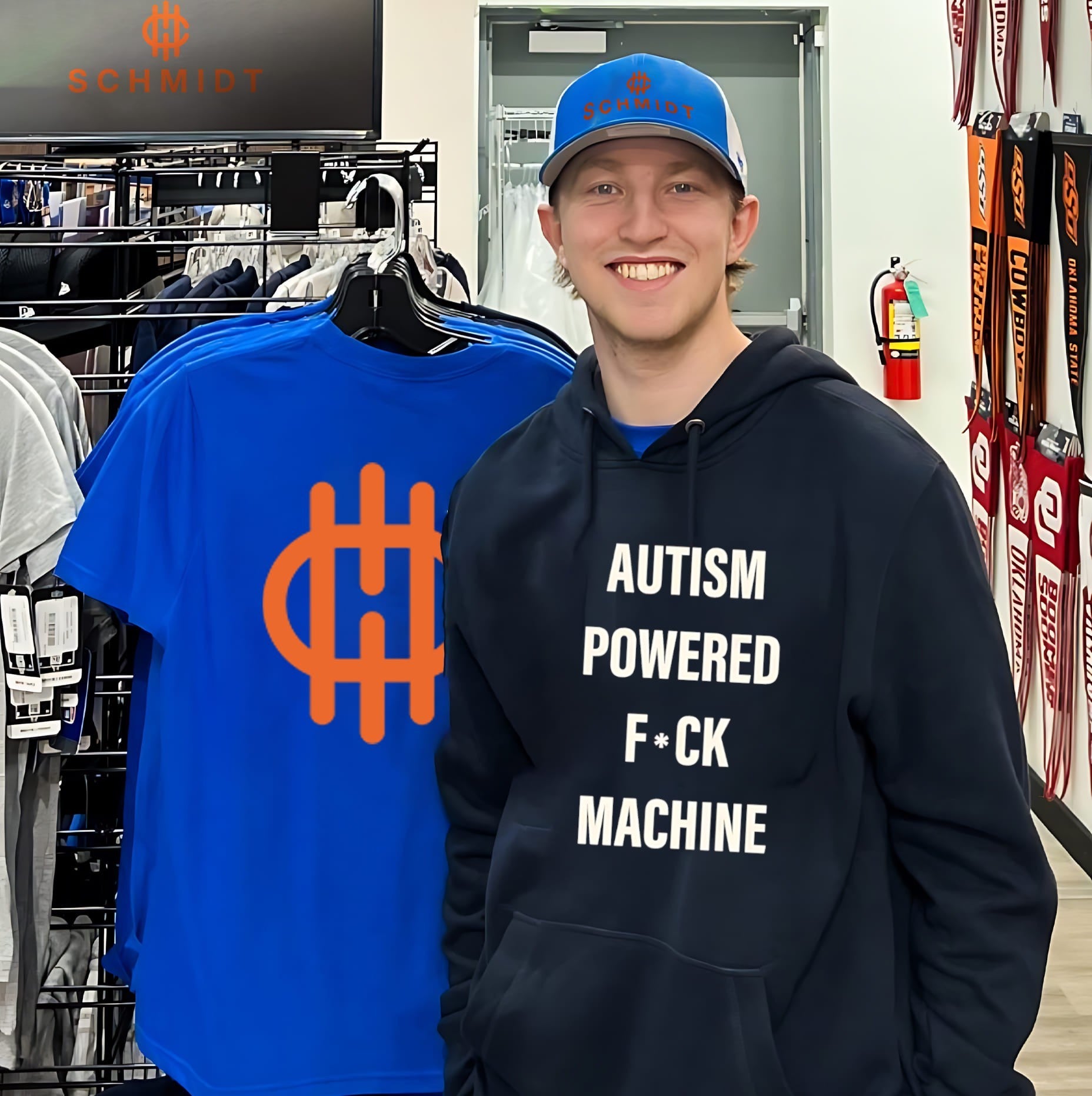 Autism Powered Fuck Machine Ironic Joke shirt