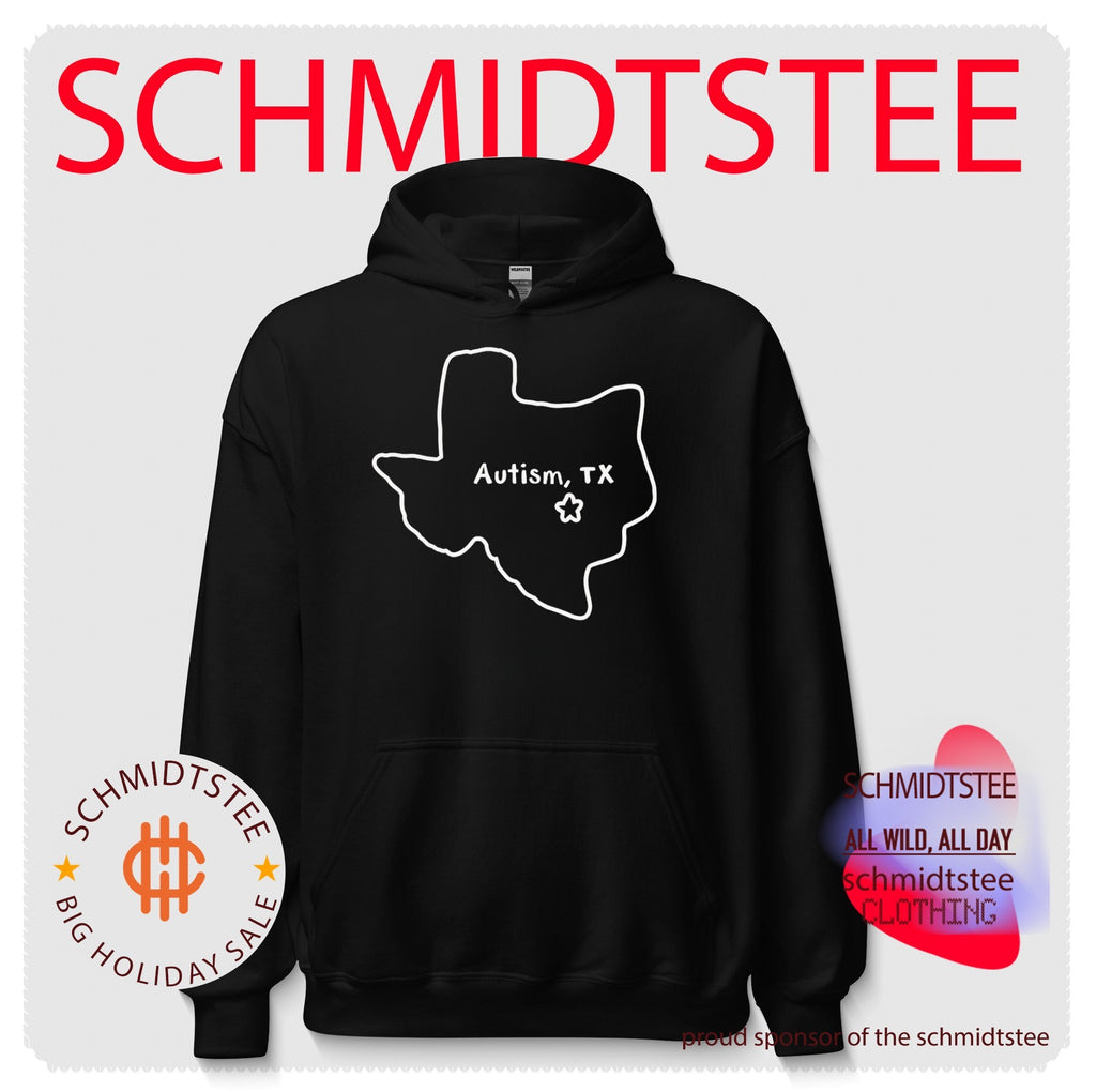 Autism Texas State Map Neurodiversity shirt