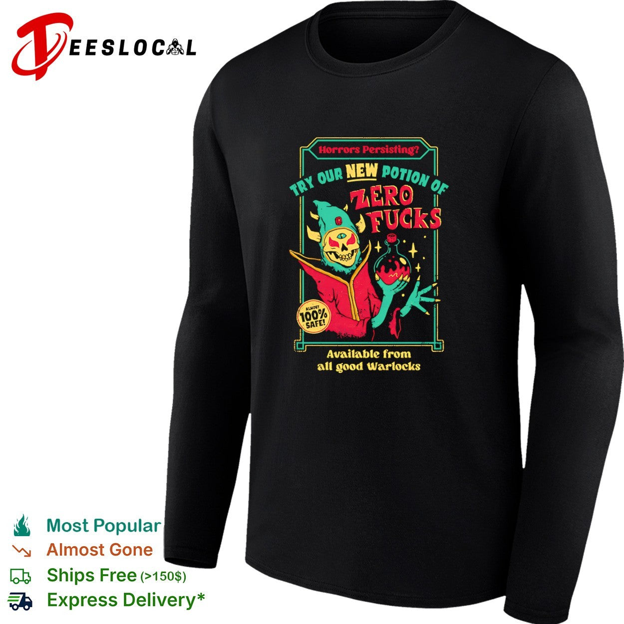 Available from all good warlocks Potion Sale shirt