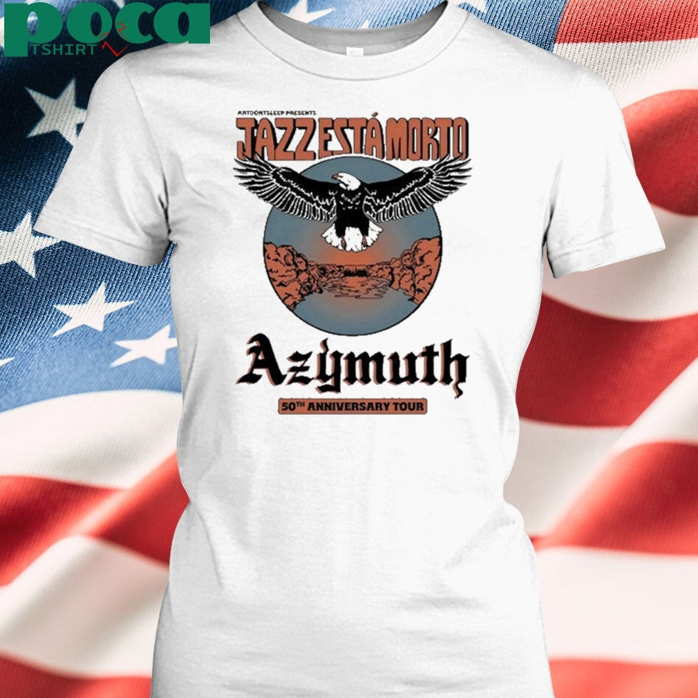 Azymuth 50th Anniversary Tour New Shirt