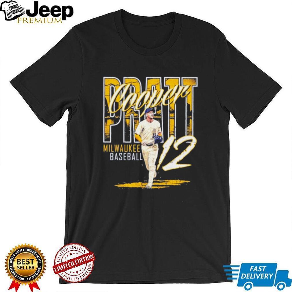 Cooper Pratt Milwaukee Brewers Player Name shirt