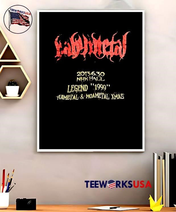 BABYMETAL Legend 1999 2013 6 30 NHK Hall Yuimetal Moametal Xmas shirt