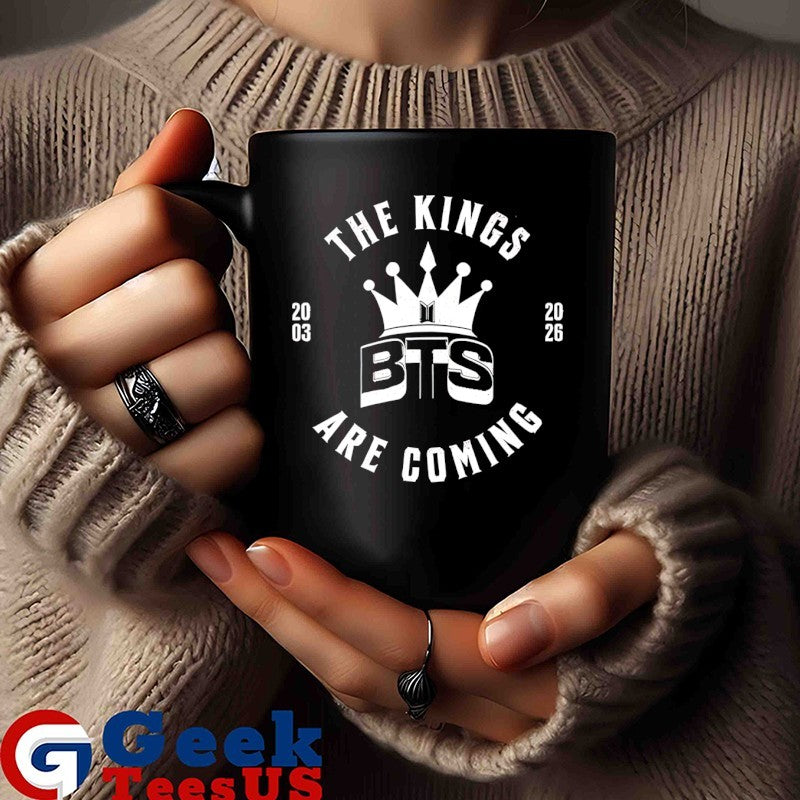BTS The Kings Are Coming 2026 T-shirt