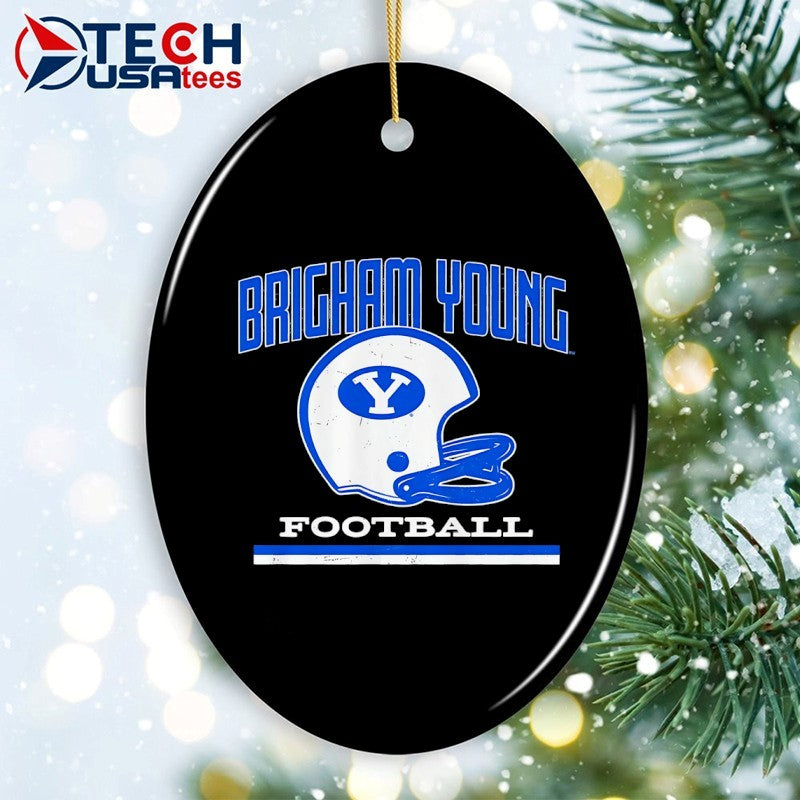 BYU Cougars Football helmet vintage shirt