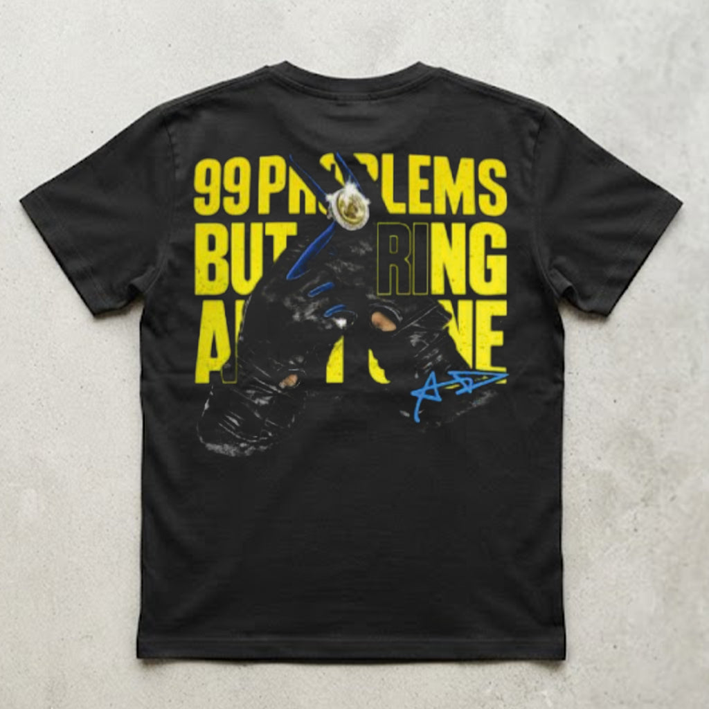[Front+Back] Aaron Donald 99 Problems But A Ring Ain’t One Shirt
