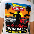 Back In N Out Burger Twin Falls Hero 2026 Shirt