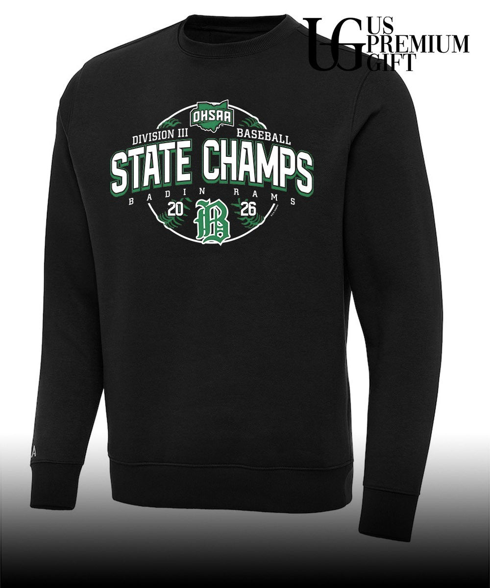 Badin Rams OHSAA Baseball D3 State Champions 2026 shirt