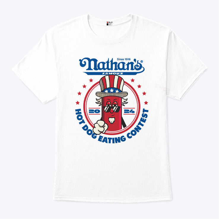 Badlands Booker 2024 Nathan’s Hot Dog Eating Contest Shirt