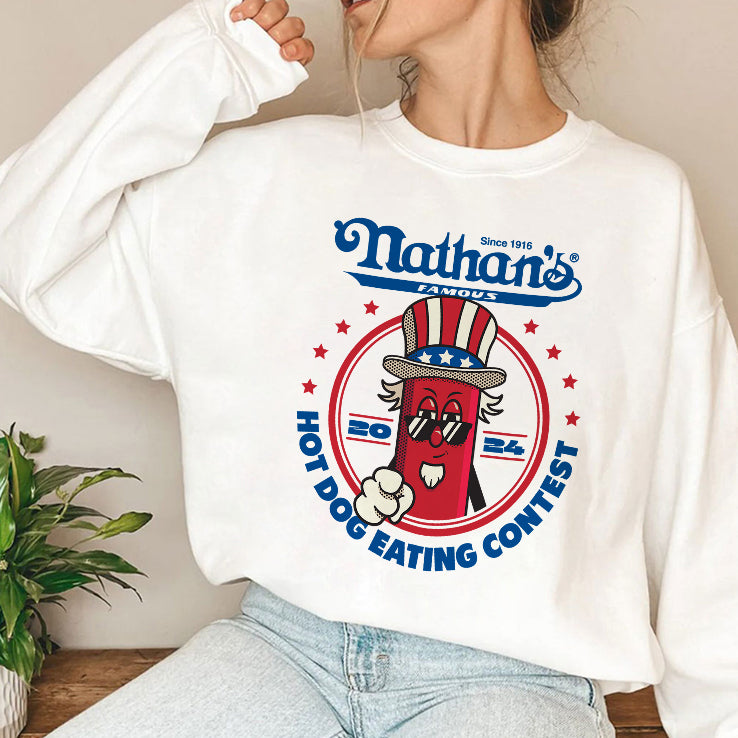 Badlands Booker 2024 Nathan’s Hot Dog Eating Contest Shirt