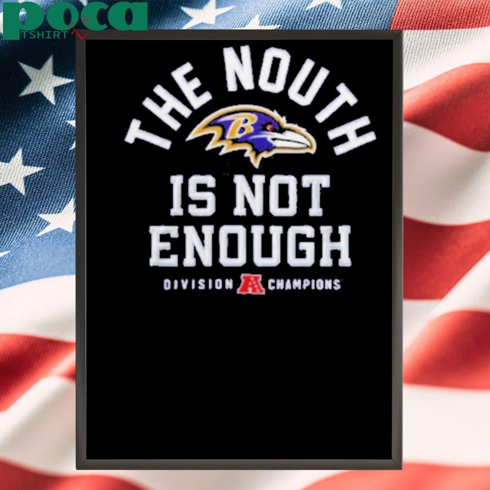 Baltimore Ravens AFC North Division Champions 2024 T shirts