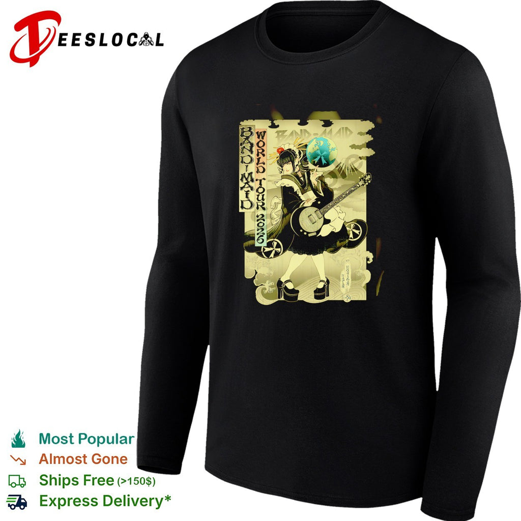 Band Maid world tour 2026 guitarist shirt