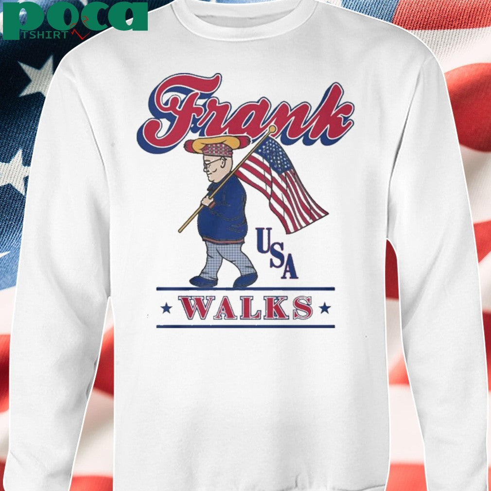 Barstool Sports Frank Walks USA Logo Shirt