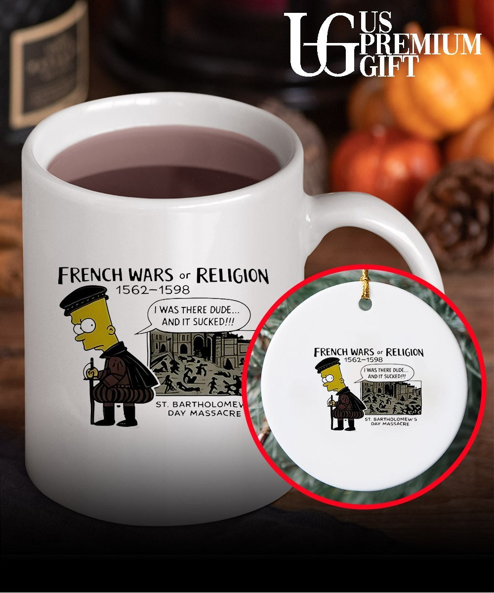Bart the Simpsons French Wars or Religion St Bartholomew’s Day Massacre shirt