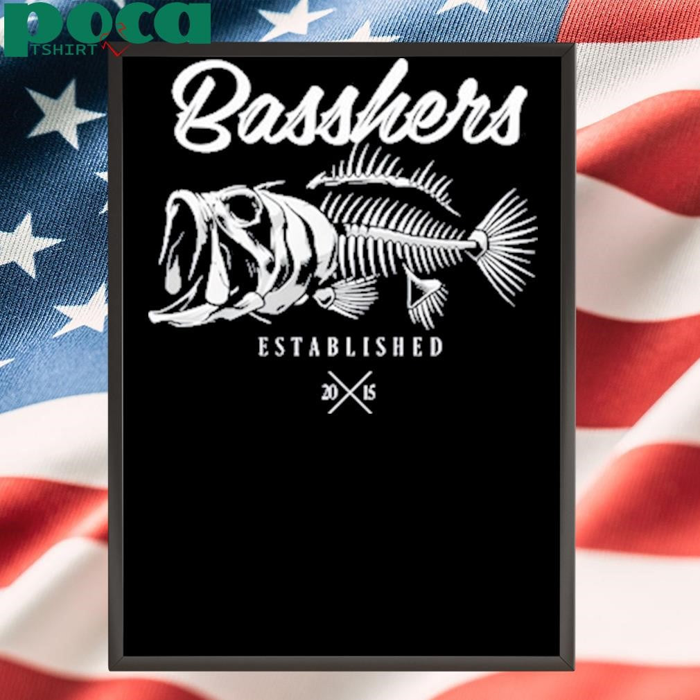 Basshers Established 2015 Tee Shirt