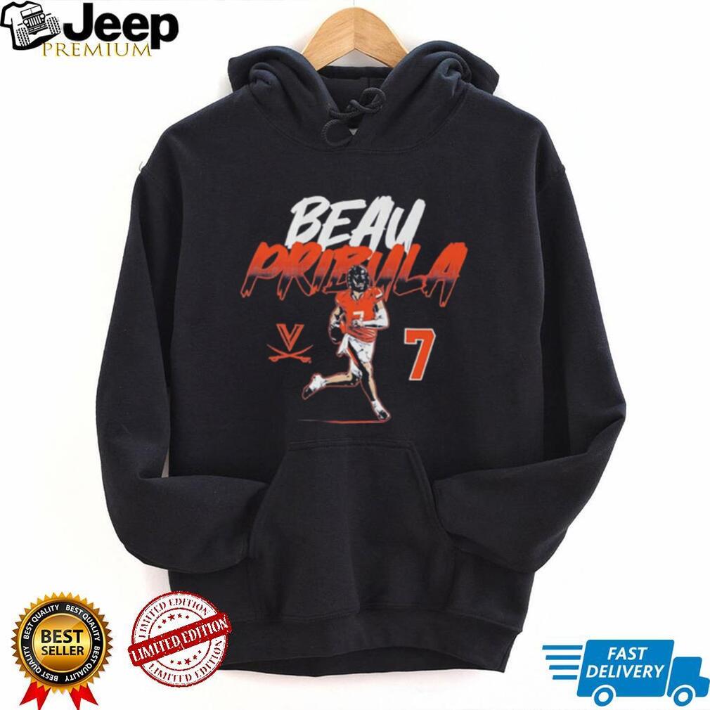 Beau Pribula Virginia Cavaliers Football Pose Star Shirt