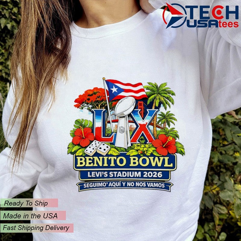 Benito Bowl Levi’s Stadium 2026 shirt