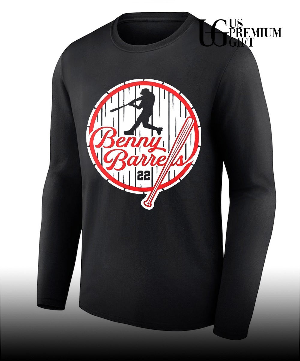 Benny Barrels New York Yankees baseball shirt