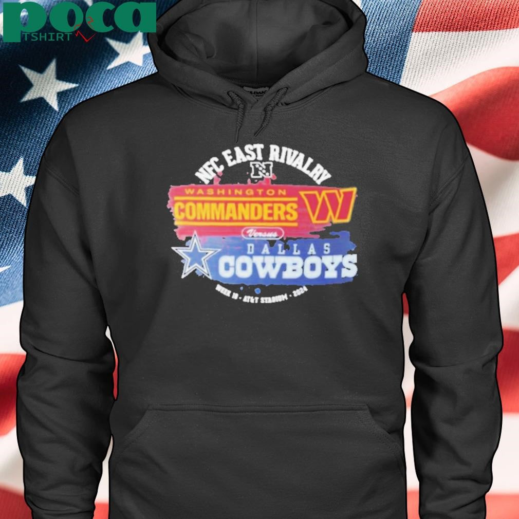 Dallas Cowboys Vs Washington Commanders 2024 Nfc East Rivalry Shirt