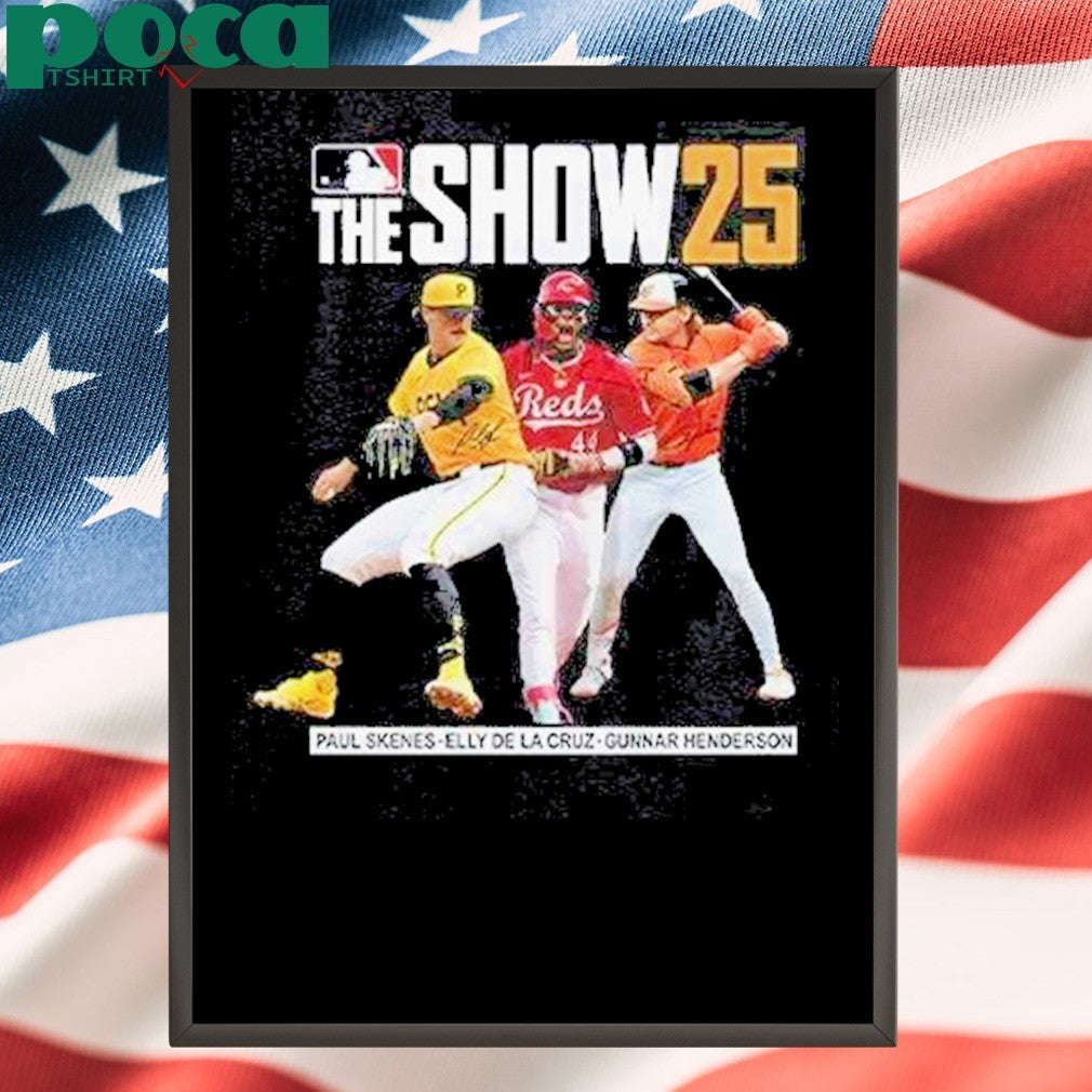 Paul Skenes Elly De La Cruz Gunnar Henderson The Show 25 T-Shirt