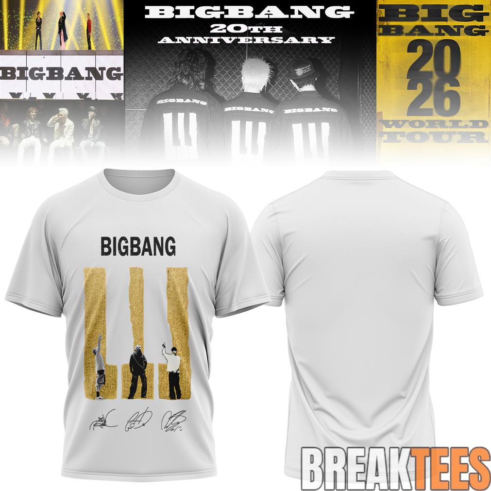 Big Bang 20th Anniversary Special T-Shirt