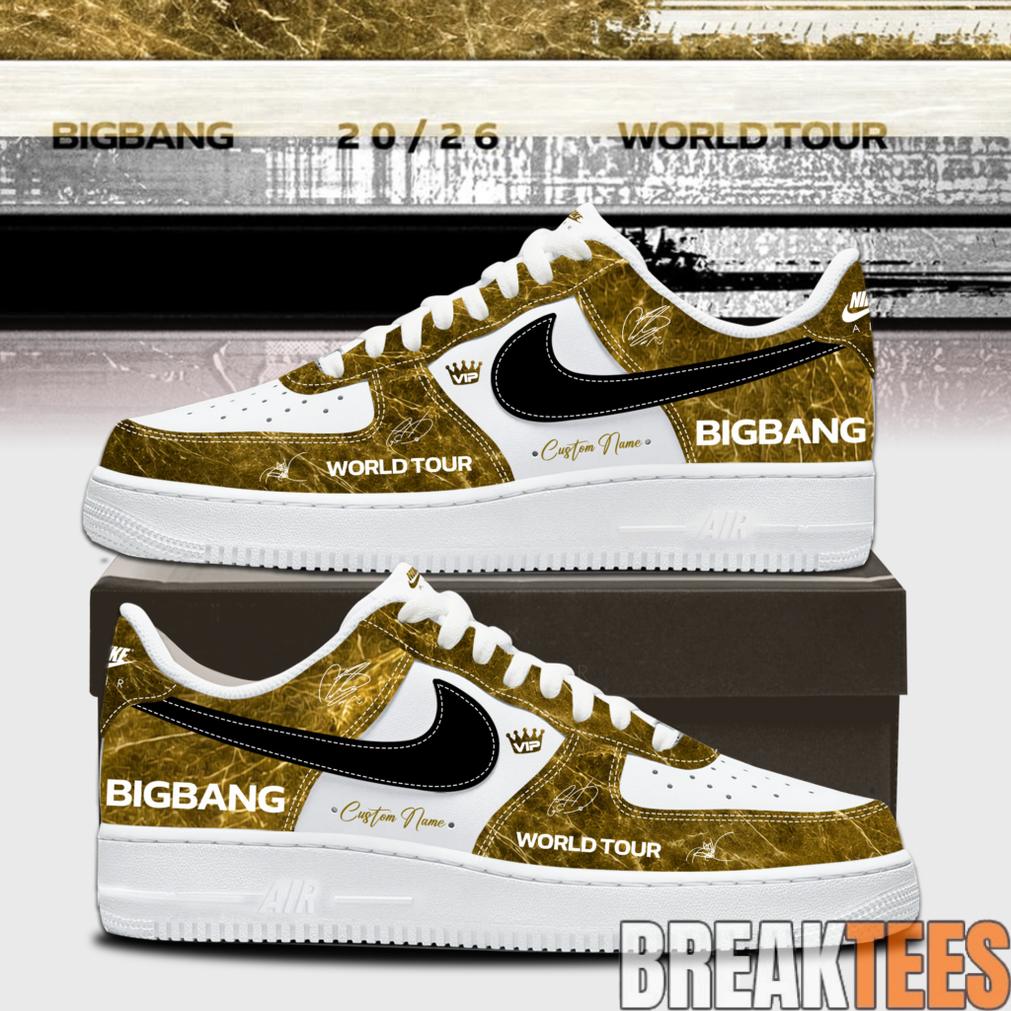 Big Bang 20th Anniversary Special Air Force 1 Shoes – Custom