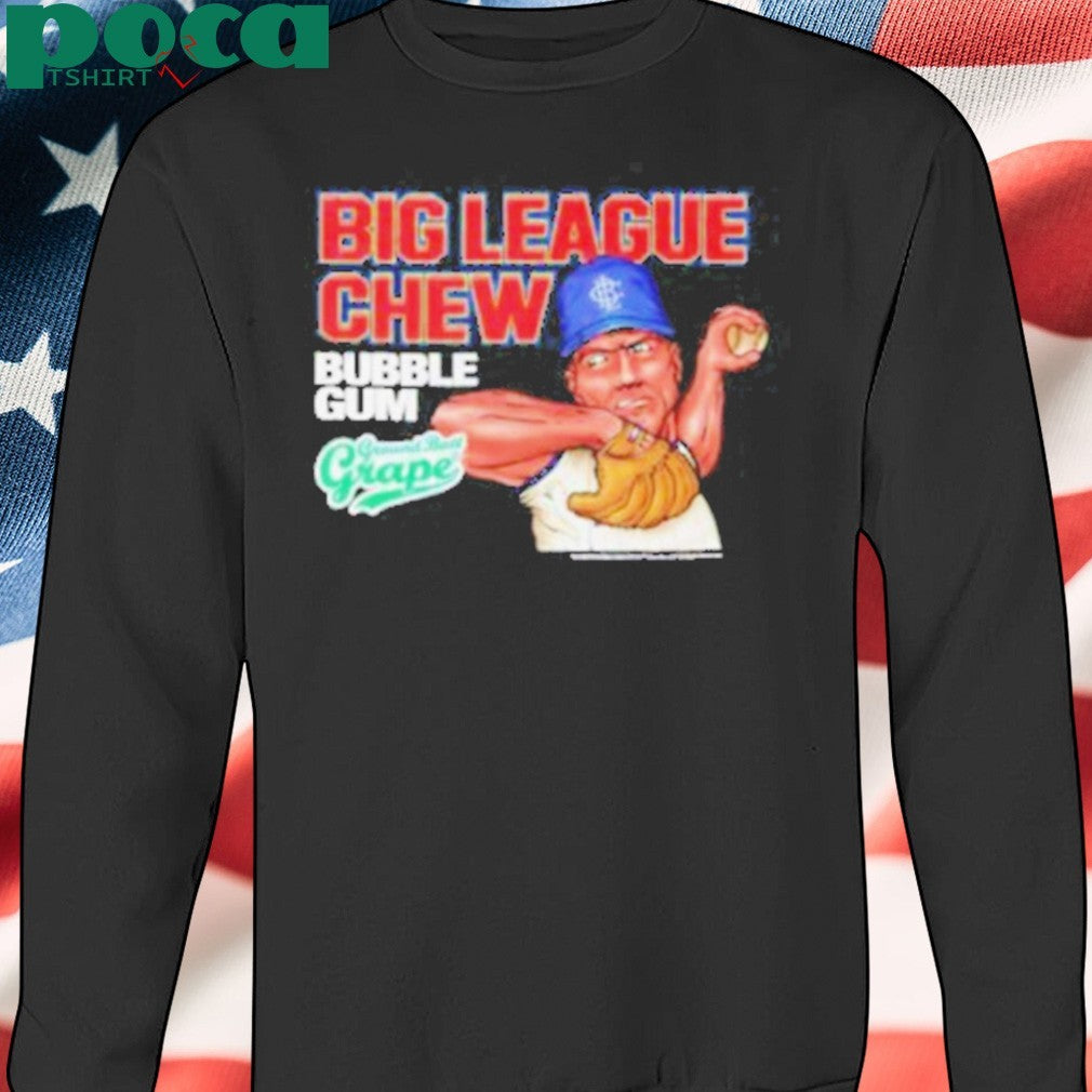 Big League Chew Bubble Gum Ground Ball Grape shirt