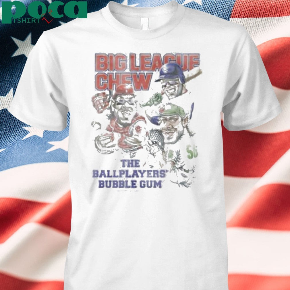 Big League Chew The Ballplayers Bubble Gum shirt