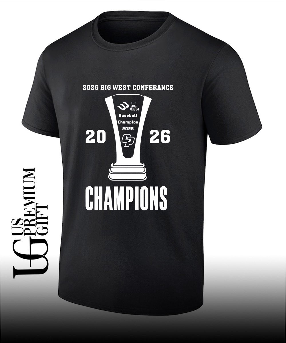 Big West Conference Champions Cal Poly Mustangs Baseball 2026 shirt