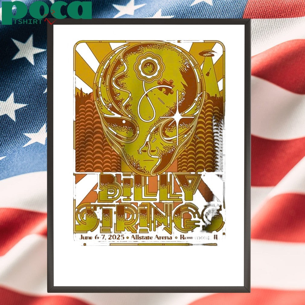 Billy Strings At Allstate Arena In Rosemont IL On June 6-7 2025 Shirt