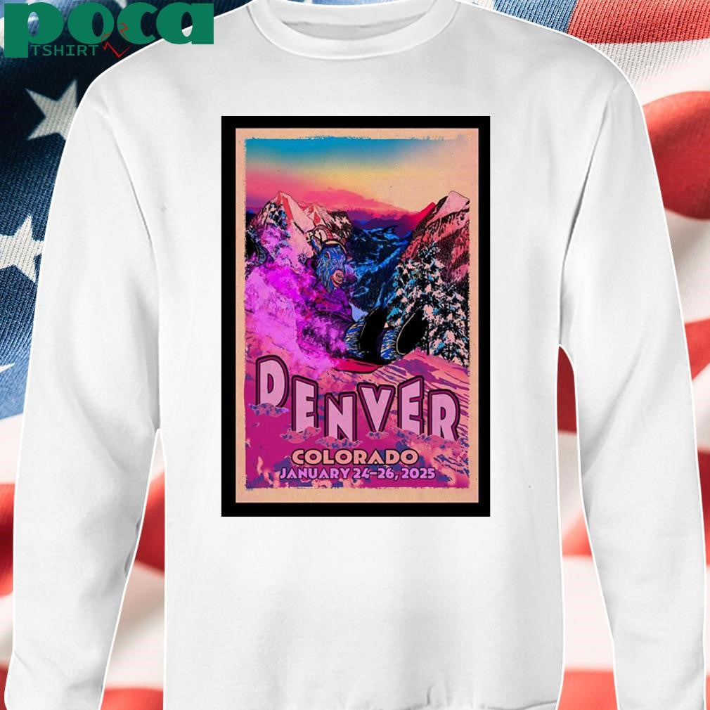 Billy Strings Ball Arena Denver CO Jan 24-26 2025 Unisex T-shirt