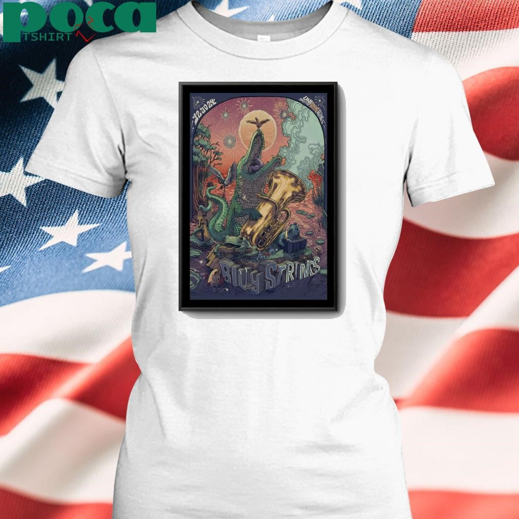 Billy Strings December 30 2024 In New Orleans, LA Tour Poster shirt